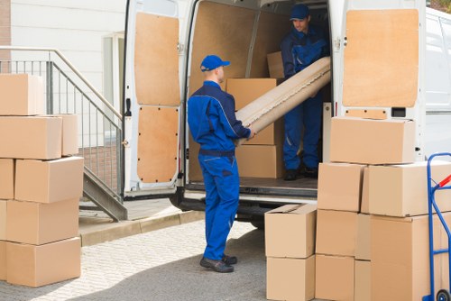 Truck loading support for a move across Surrey towns