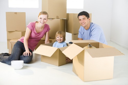 Professional packing services for a Surrey home move