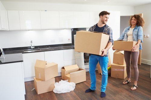 Room-by-room unpacking service for a Surrey house move