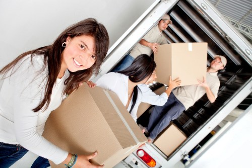 Surrey removals van transport for local moving day